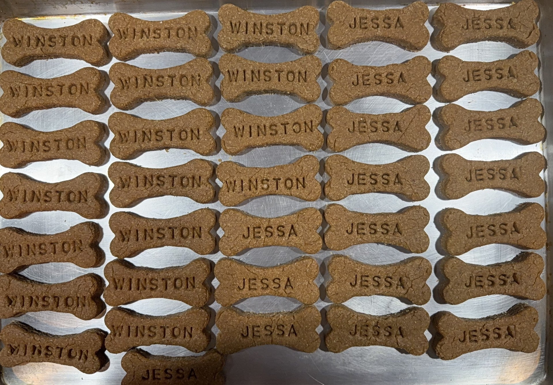 Custom Pup Biscuit Bones